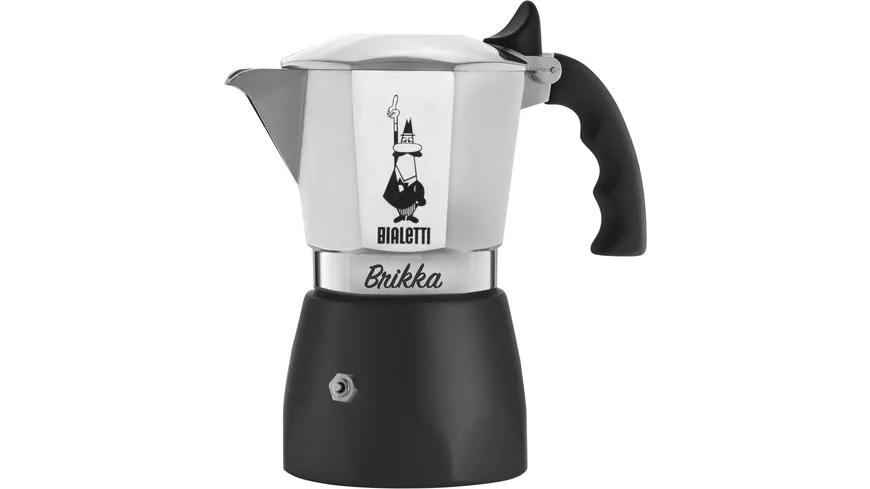 BIALETTI Espressokocher New Brikka 4 Tassen
