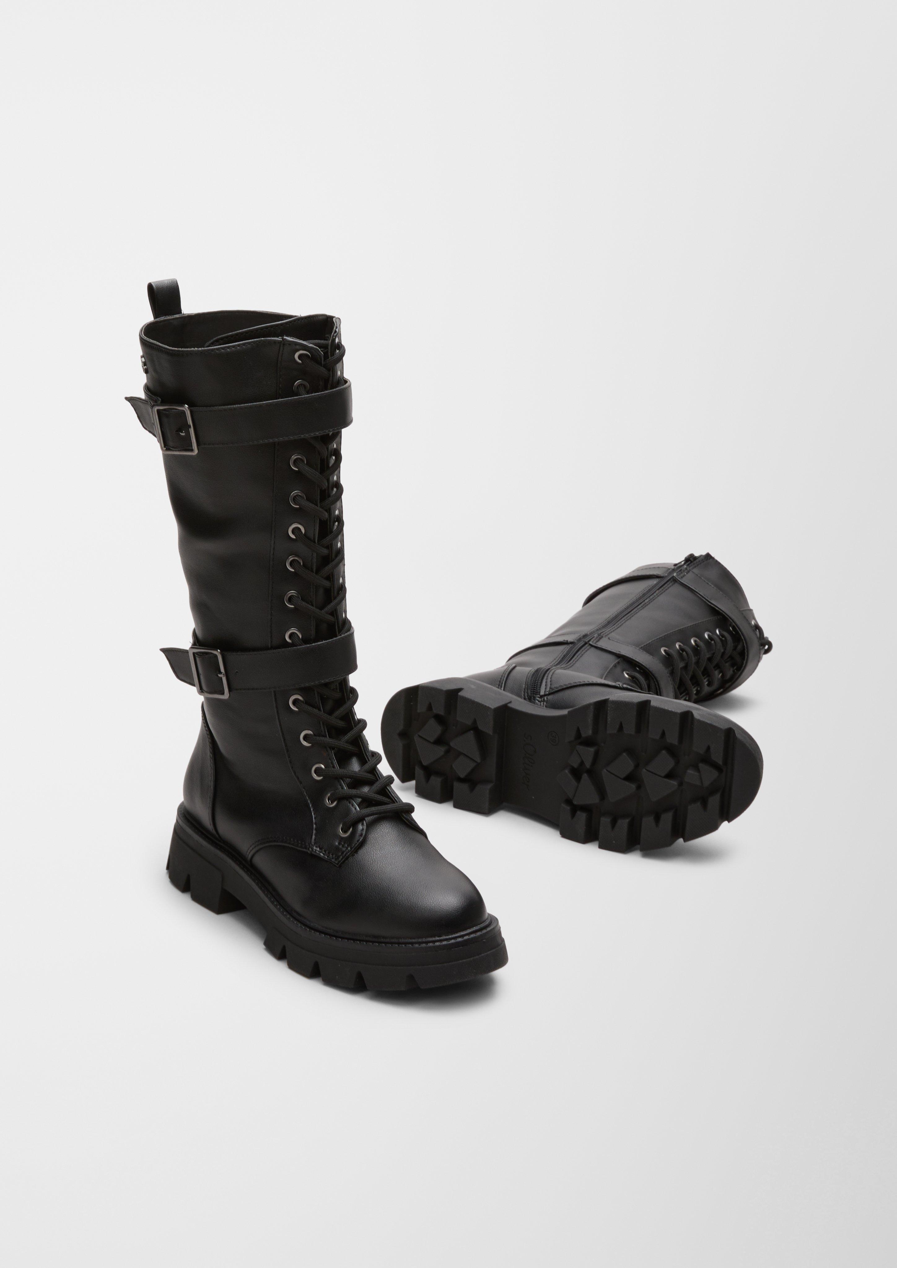 Stiefel mit Dornschließen  101.207.101.26604-001