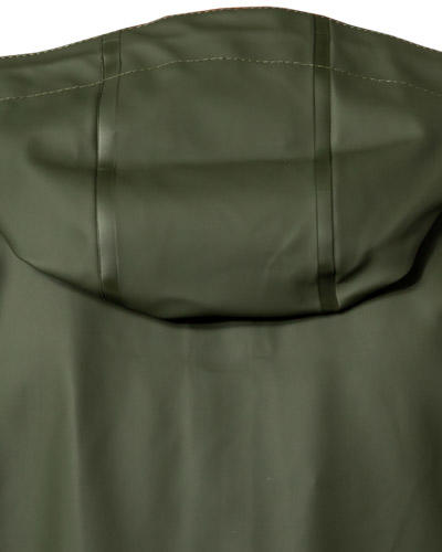 STUTTERHEIM, Regenmantel, PVC wasserdicht, dunkelgrün
