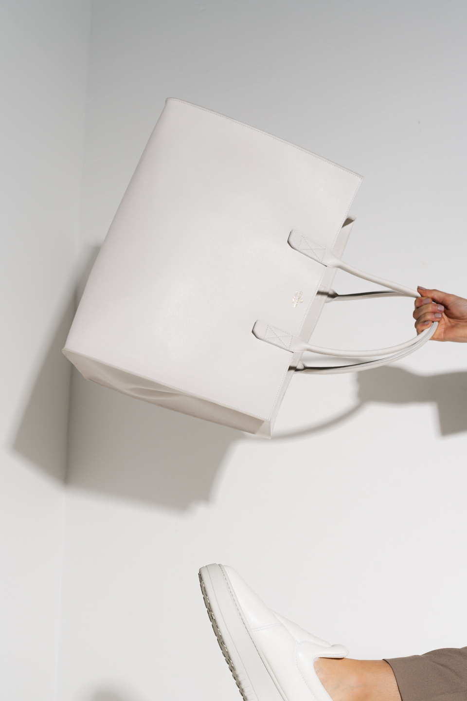 CPH BAG 6 vitello eggshell