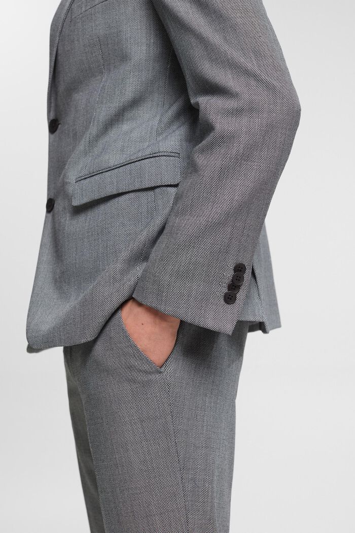 Mix & Match: Blazer mit Birdseye-Muster