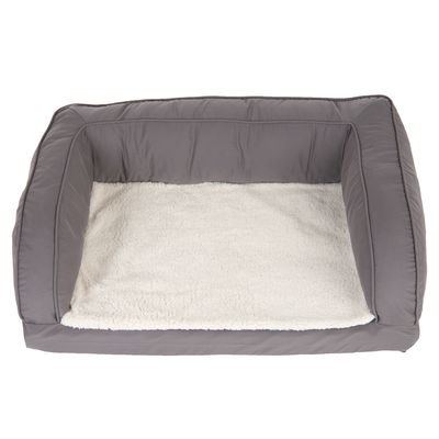 Orthopädisches Hundesofa grau