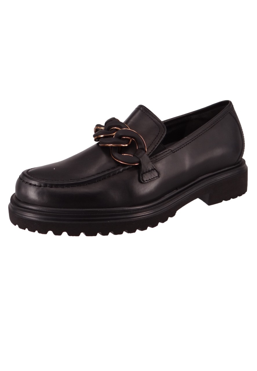 GABOR Sportliche Slipper schwarz