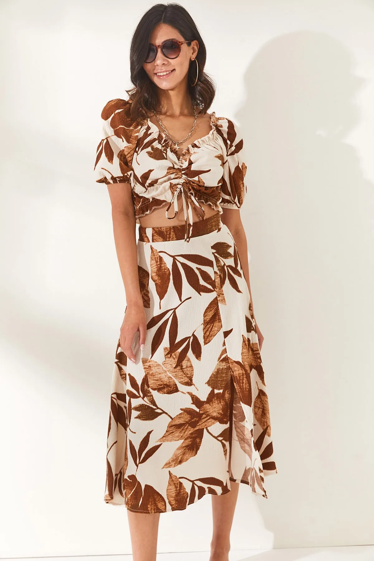 Olalook  Zweiteiler - Ecru - Regular Fit