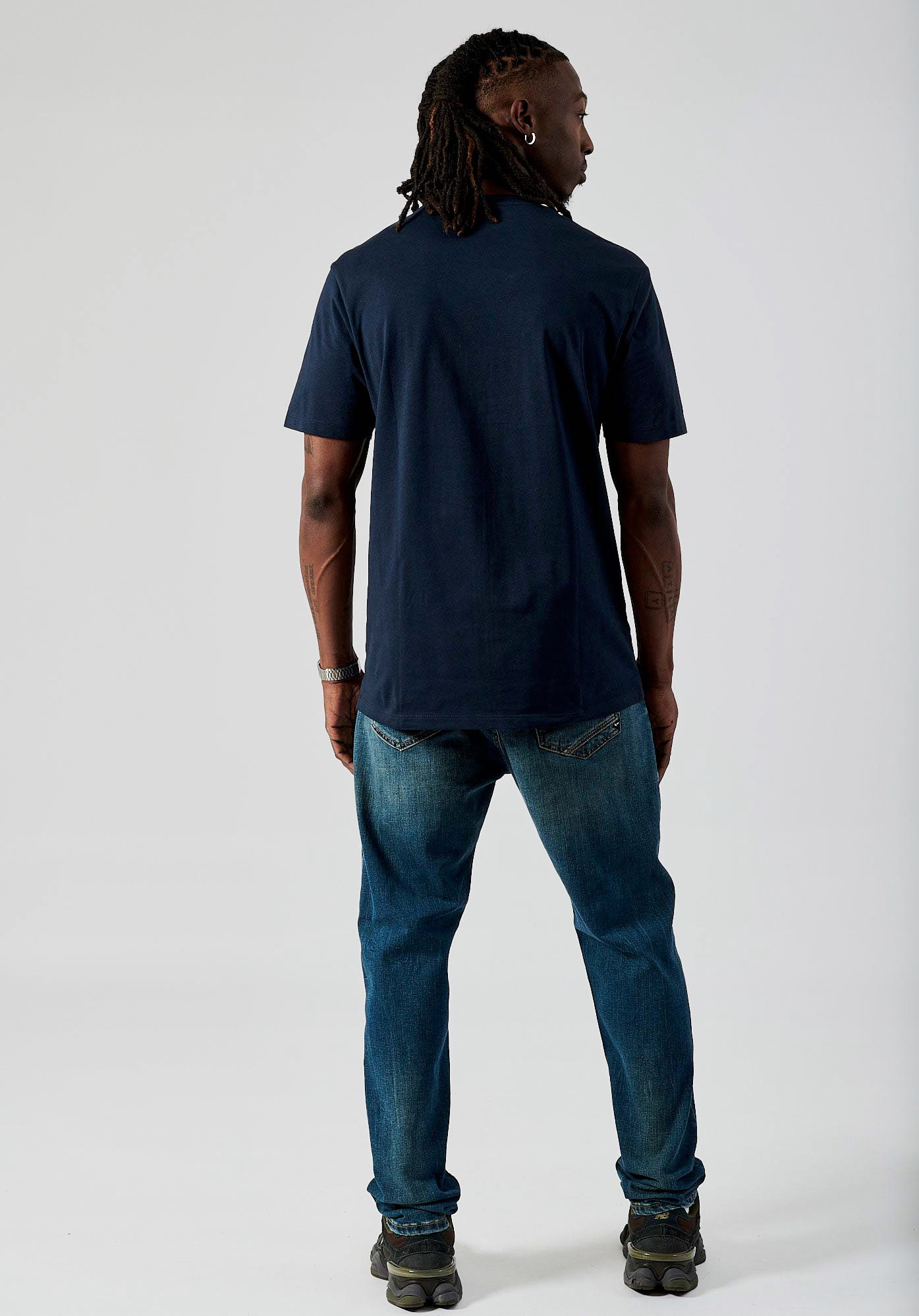 RAZ    T-shirt bleu homme 100% coton