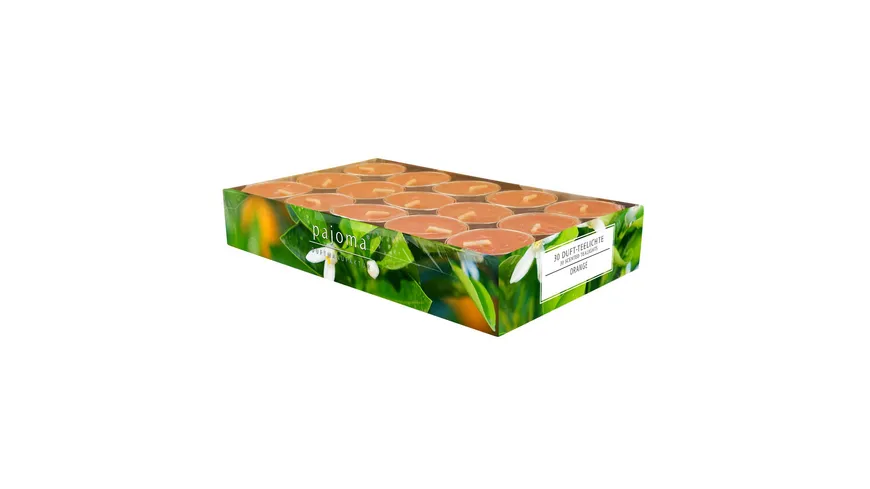 pajoma Teelichter Orange Orange