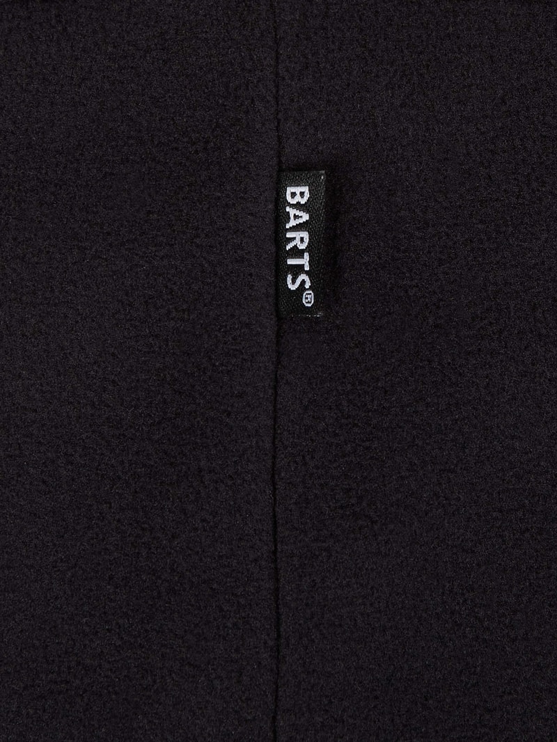 Loop-Schal aus Fleece in schwarz