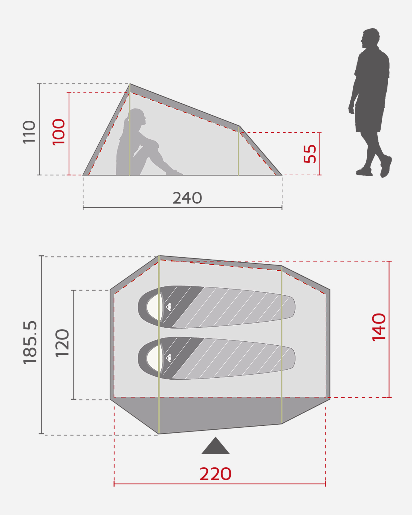 Tenda Mckinley Escape 20.2 289507-900