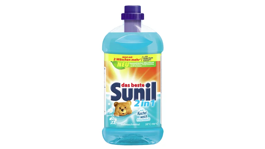 Sunil Vollwaschmittel 2IN1 flüssig 22WL 1.1 l