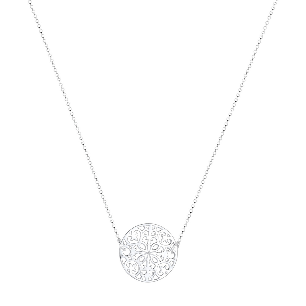 Elli Elli Collier Femme Pendentif Moderne Boho en Argent Sterling 925 Bijoux