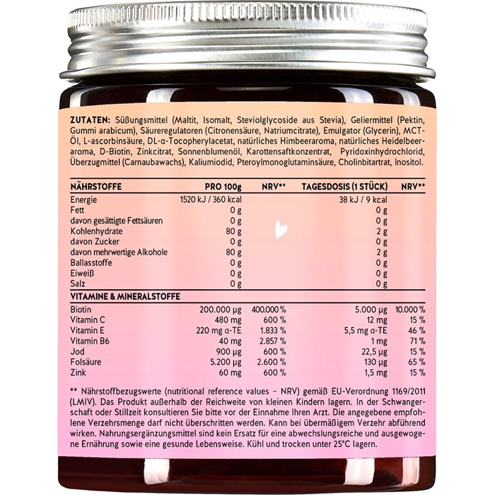 Ah-Mazing Hair Vitamins Sugar Free