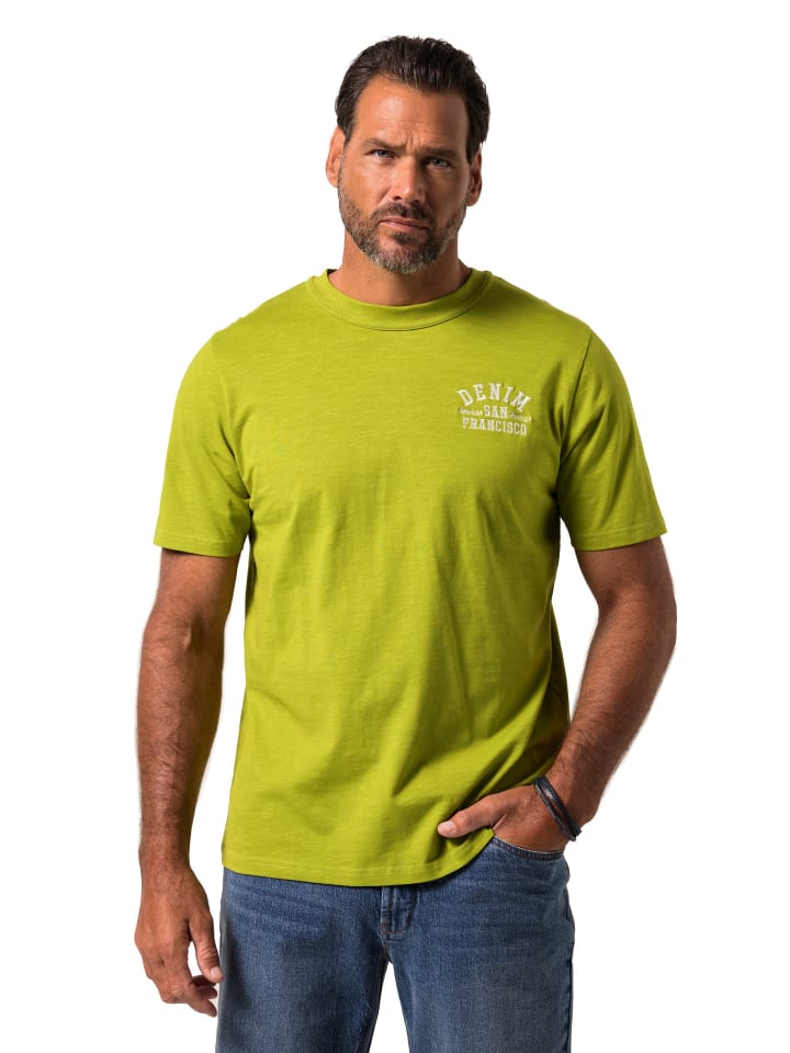 JP1880 Kurzarm T-Shirt in grasgrün günstig kaufen