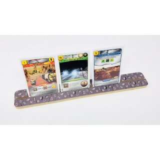 Wooden card holder (grey)