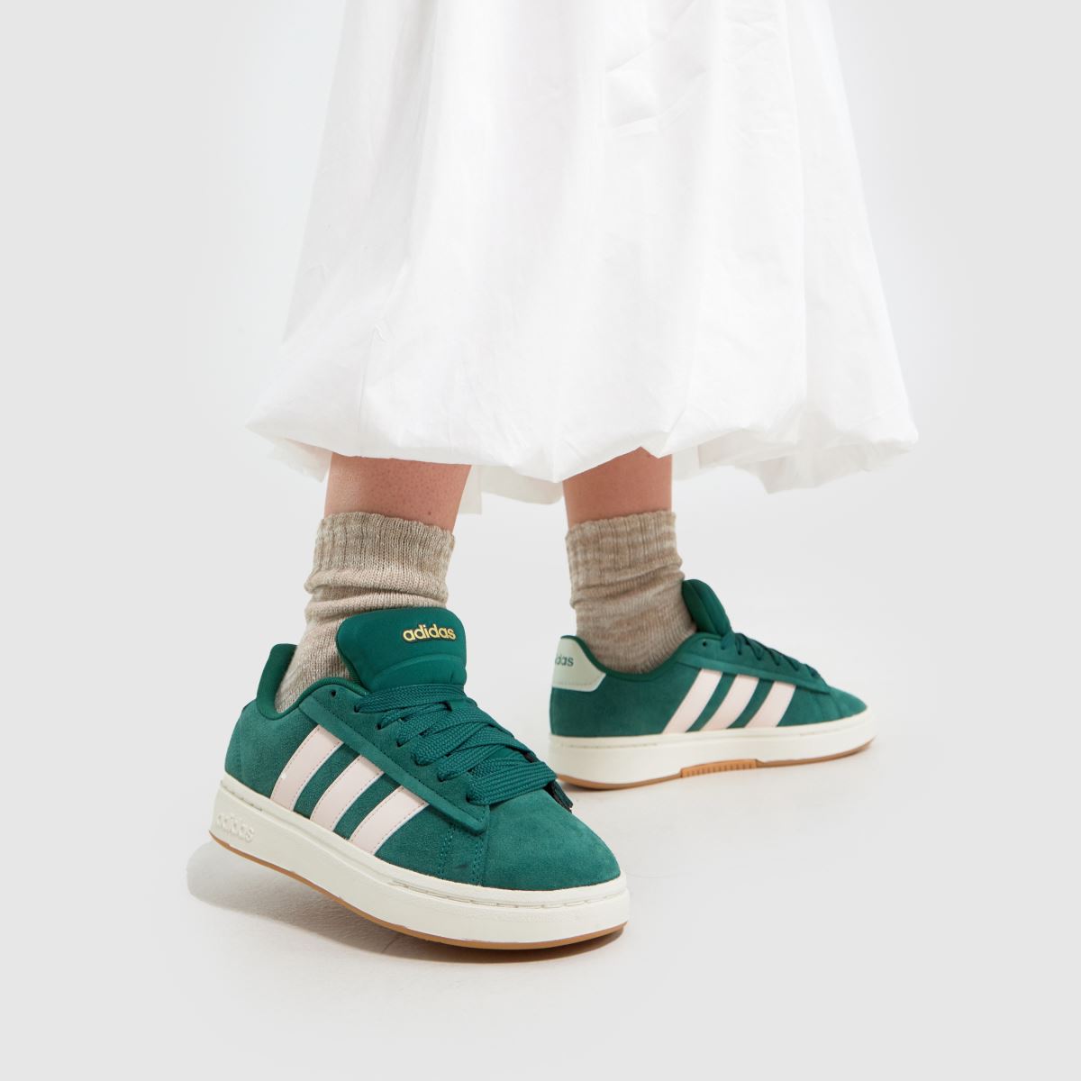 adidas Grand Court Alpha 00s cipő zöld multiszínű