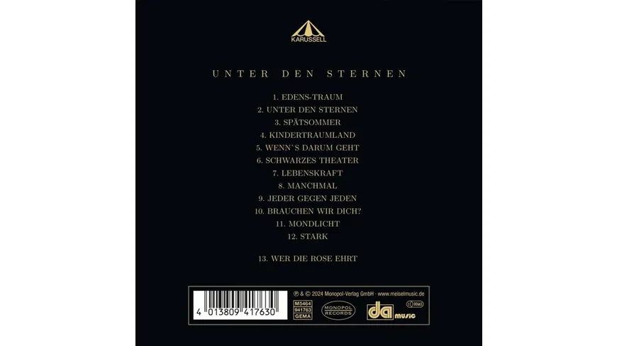 Unter den Sternen