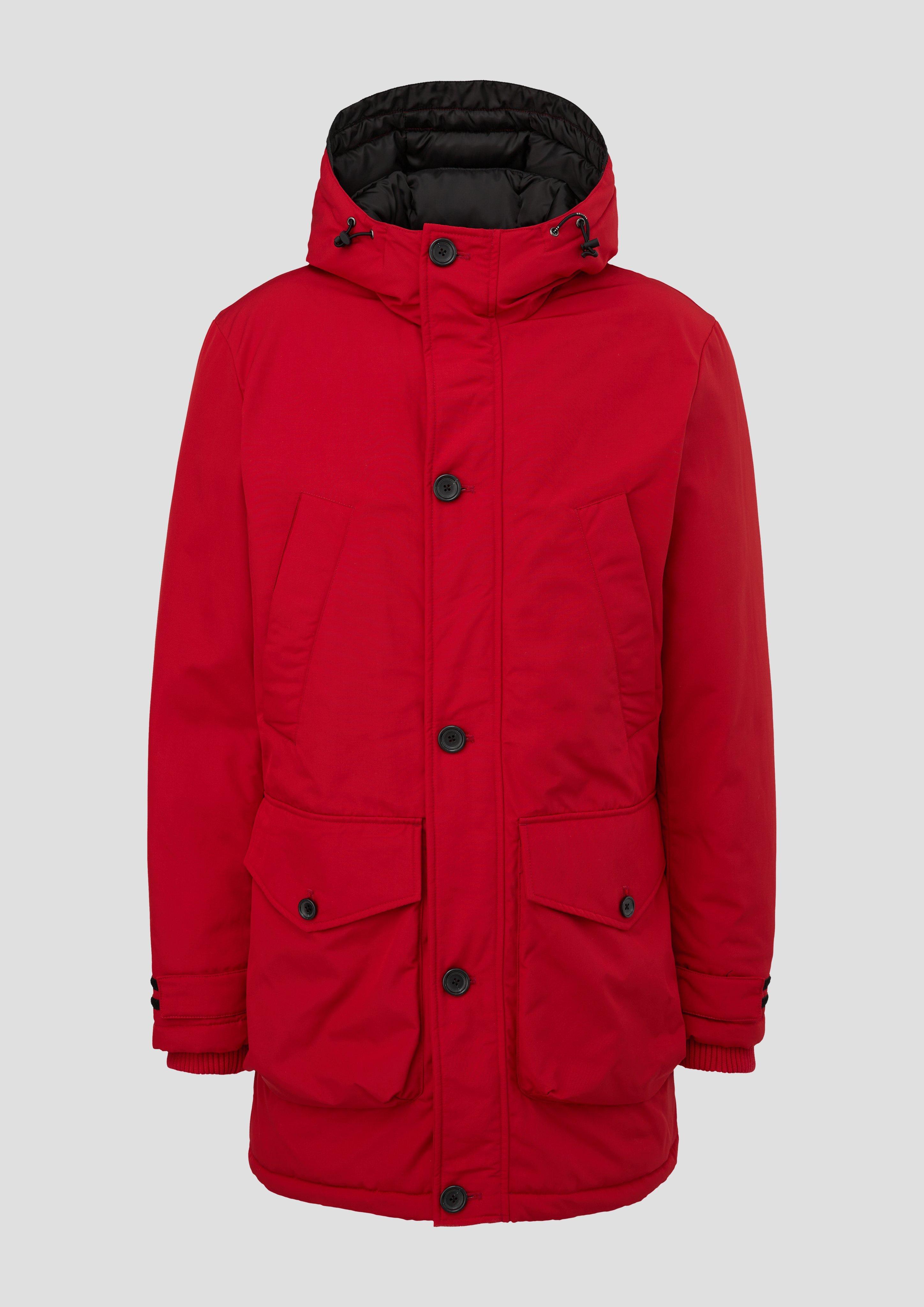 Jacke mit fixierter Kapuze  2132326-3162