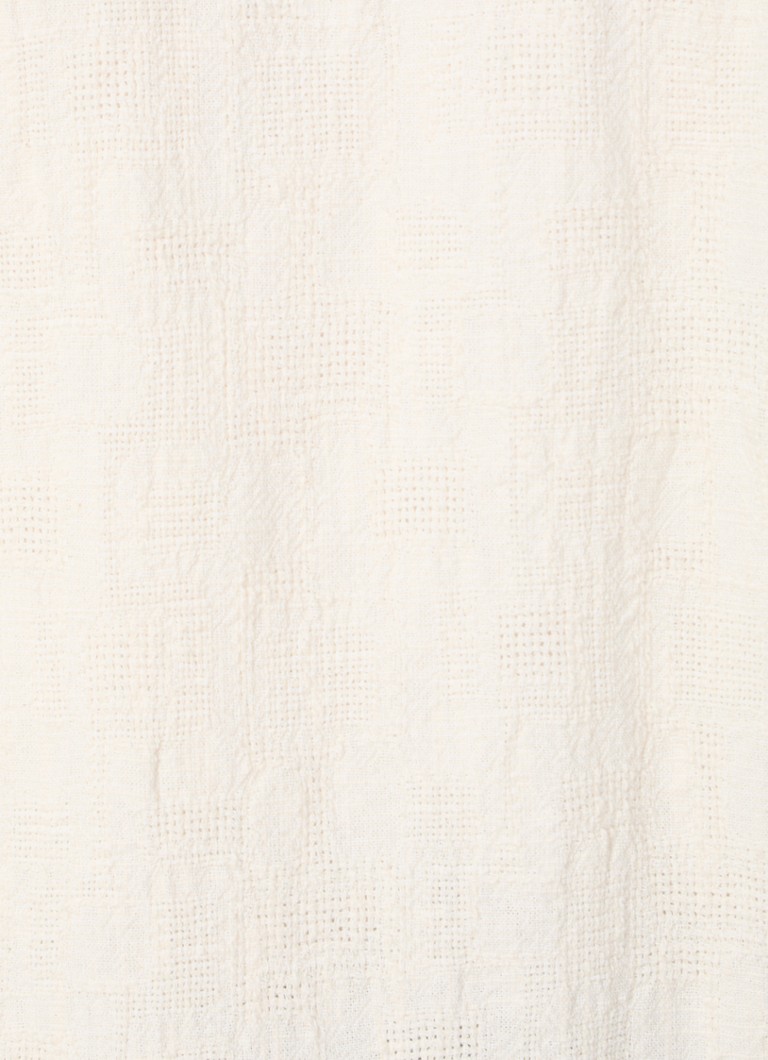 Les Deux Kaleb textured overshirt with chest pocket