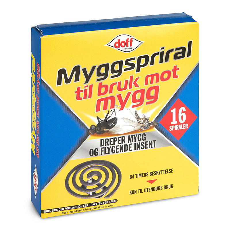 Doff Myggspiral 16-pk, Doff