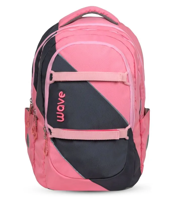 Wave Prime Schulrucksack - Pinky