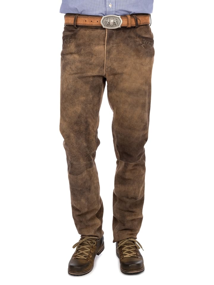 MADDOX Lederhose BARMSEE in braun günstig kaufen