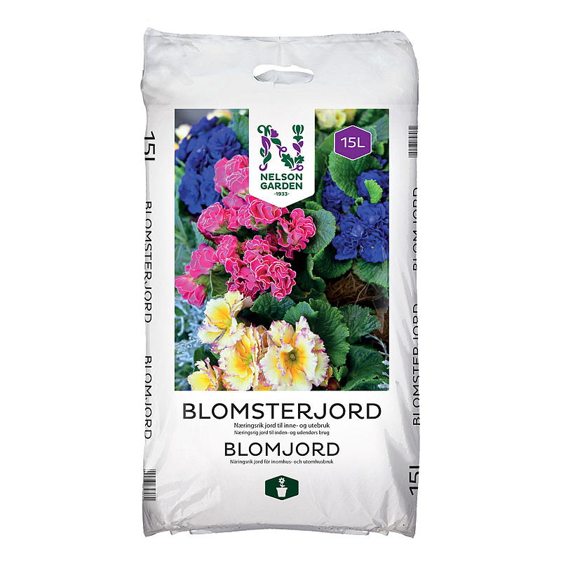 Nelson garden Blomsterjord 15 l, Nelson Garden