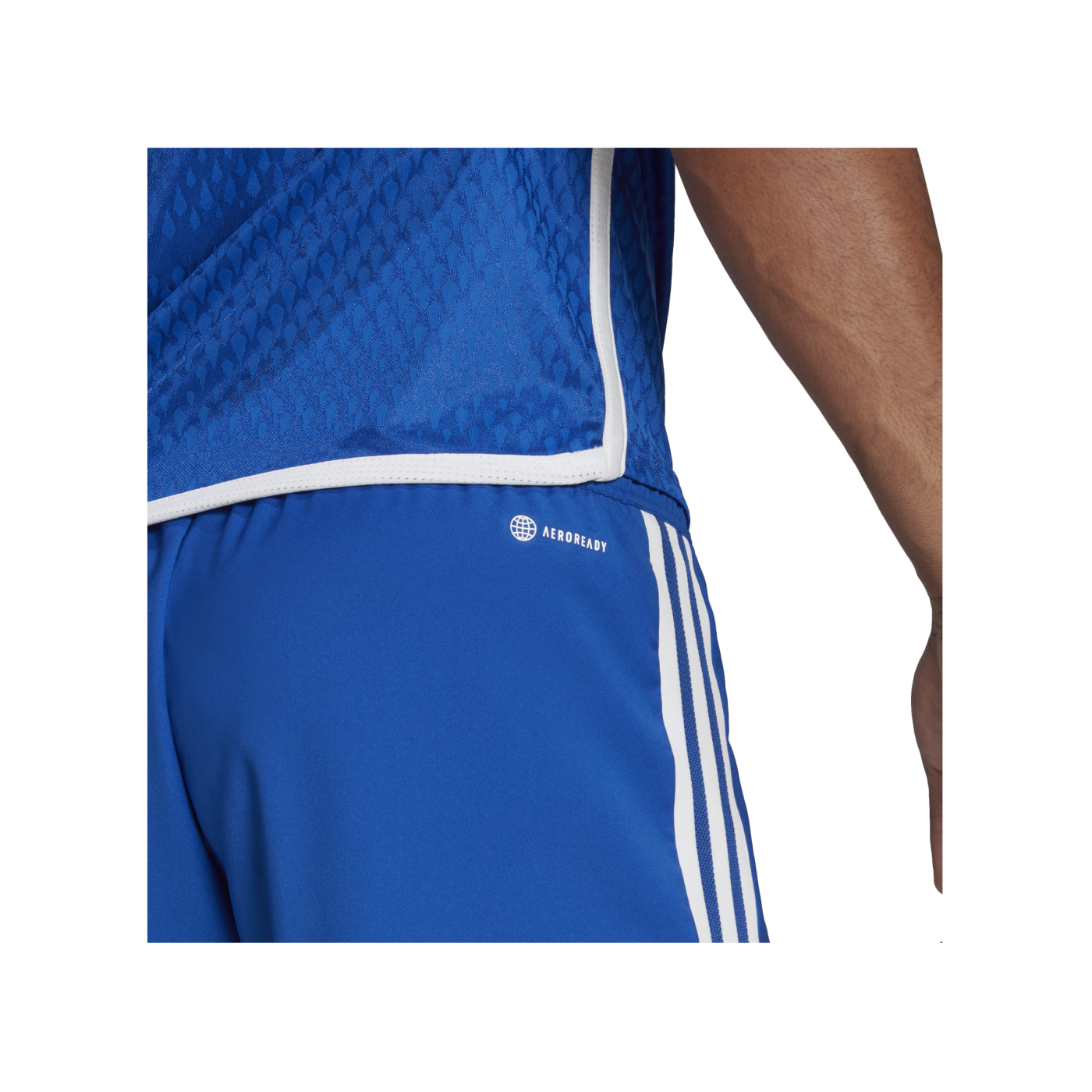 adidas Tiro 23 Competition Match Short Blau Weiss