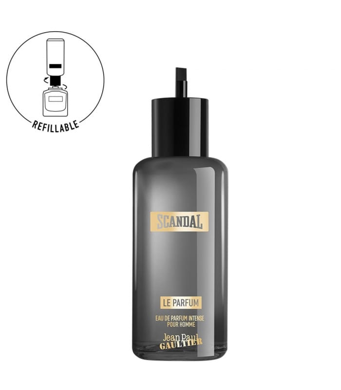 Jean Paul Gaultier-SCANDAL POUR HOMME LE PARFUM-Eau de Parfum Intense Vaporisateur Rechargeable