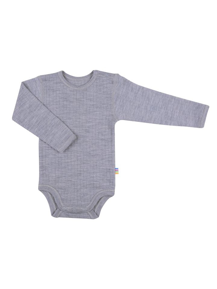 Joha Body langarm reine Merino-Wolle in light grey melange günstig kaufen