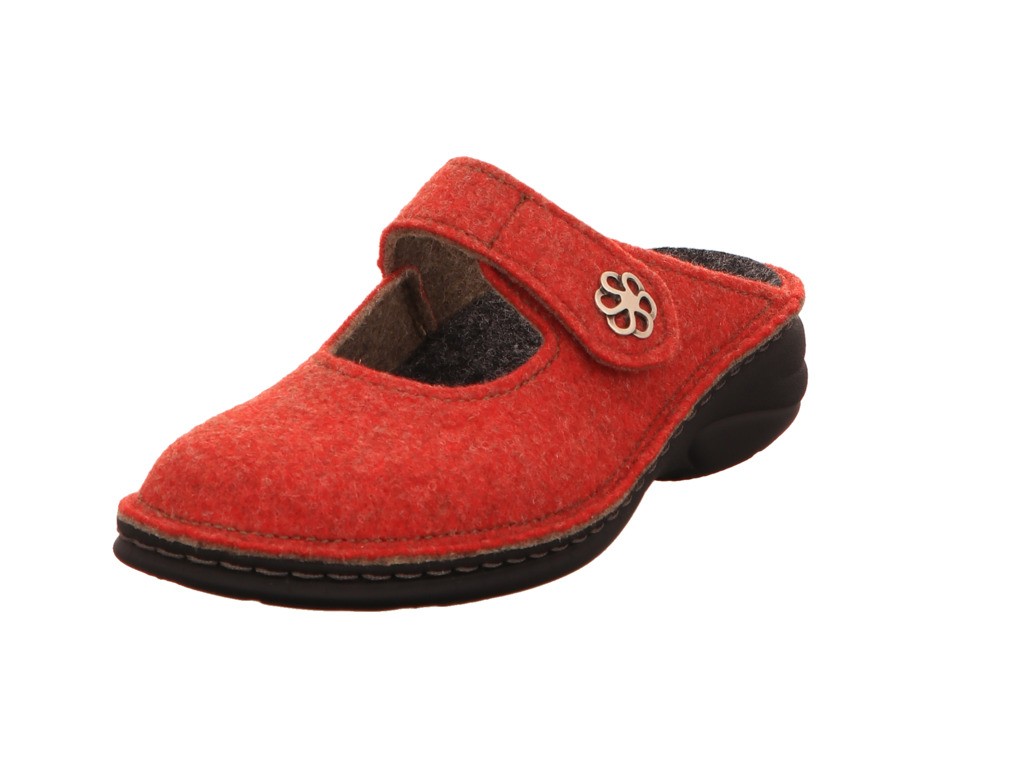 FINN COMFORT Hausschuhe rot BRIG
