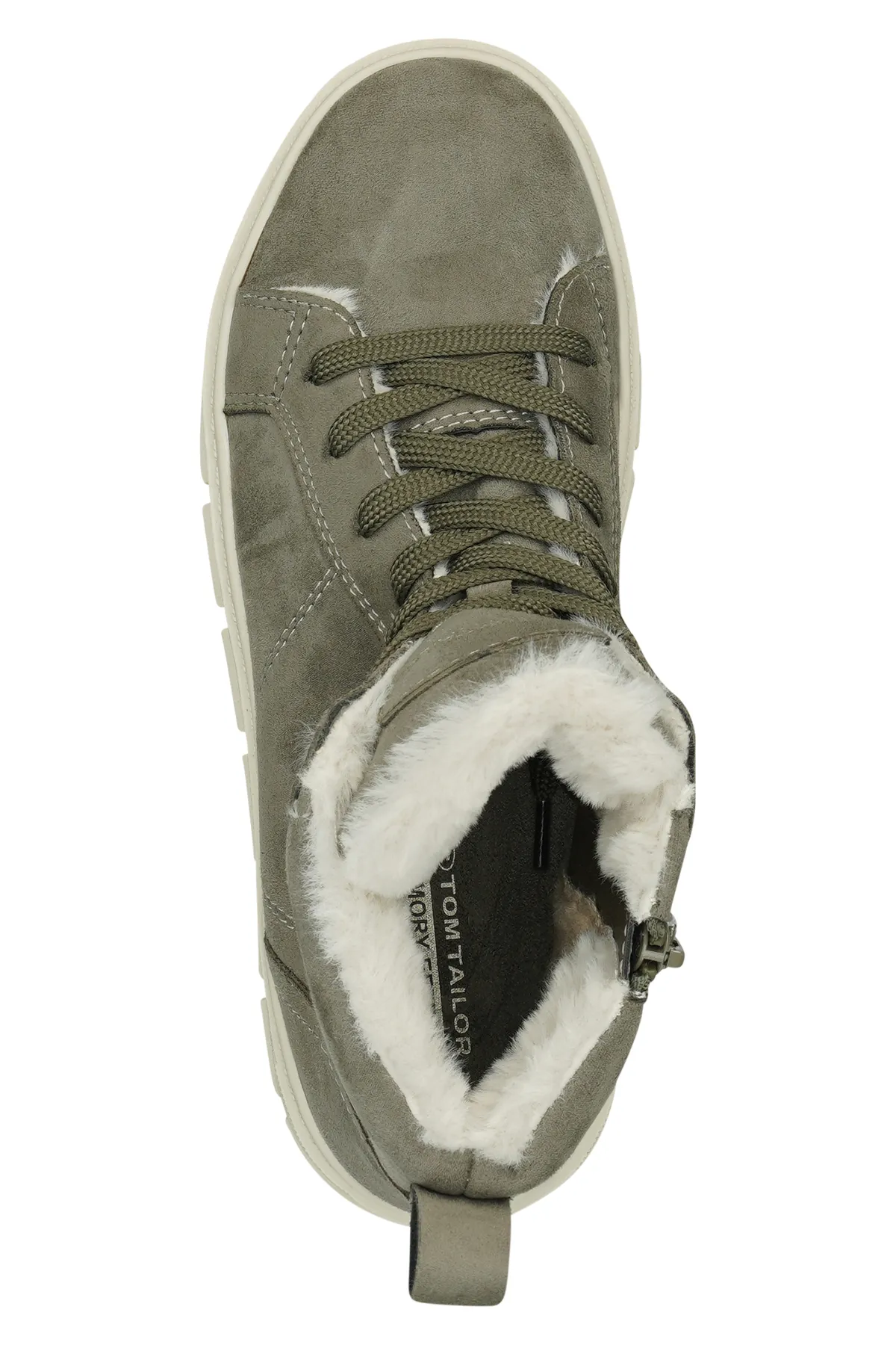 Tom Tailor  Stiefelette - Khaki - Flacher Absatz