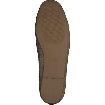La Strada Slipper in gold