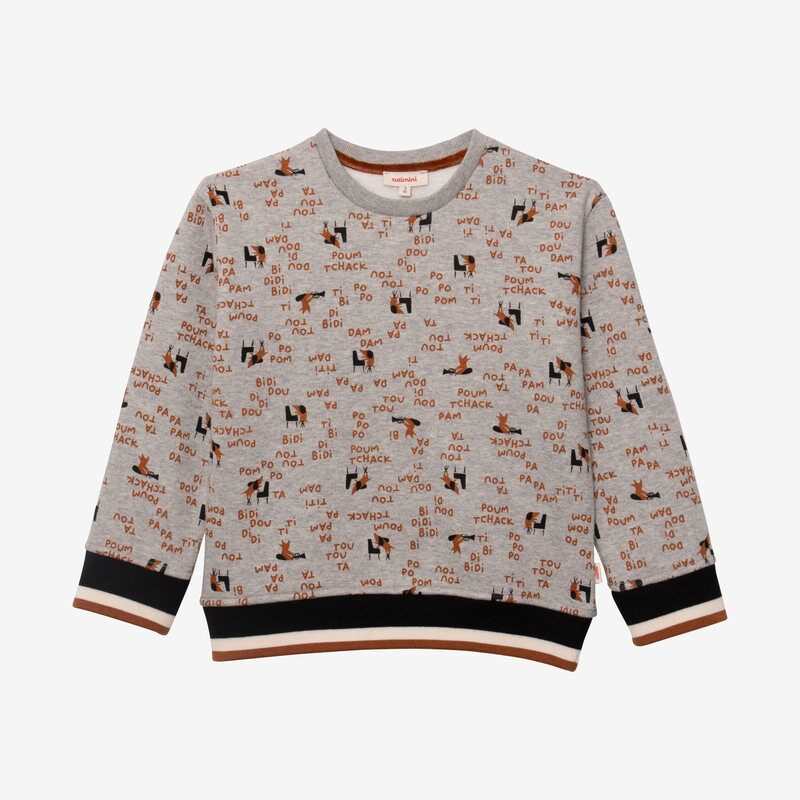 Sweat garçon chiens-musiciens Catimini