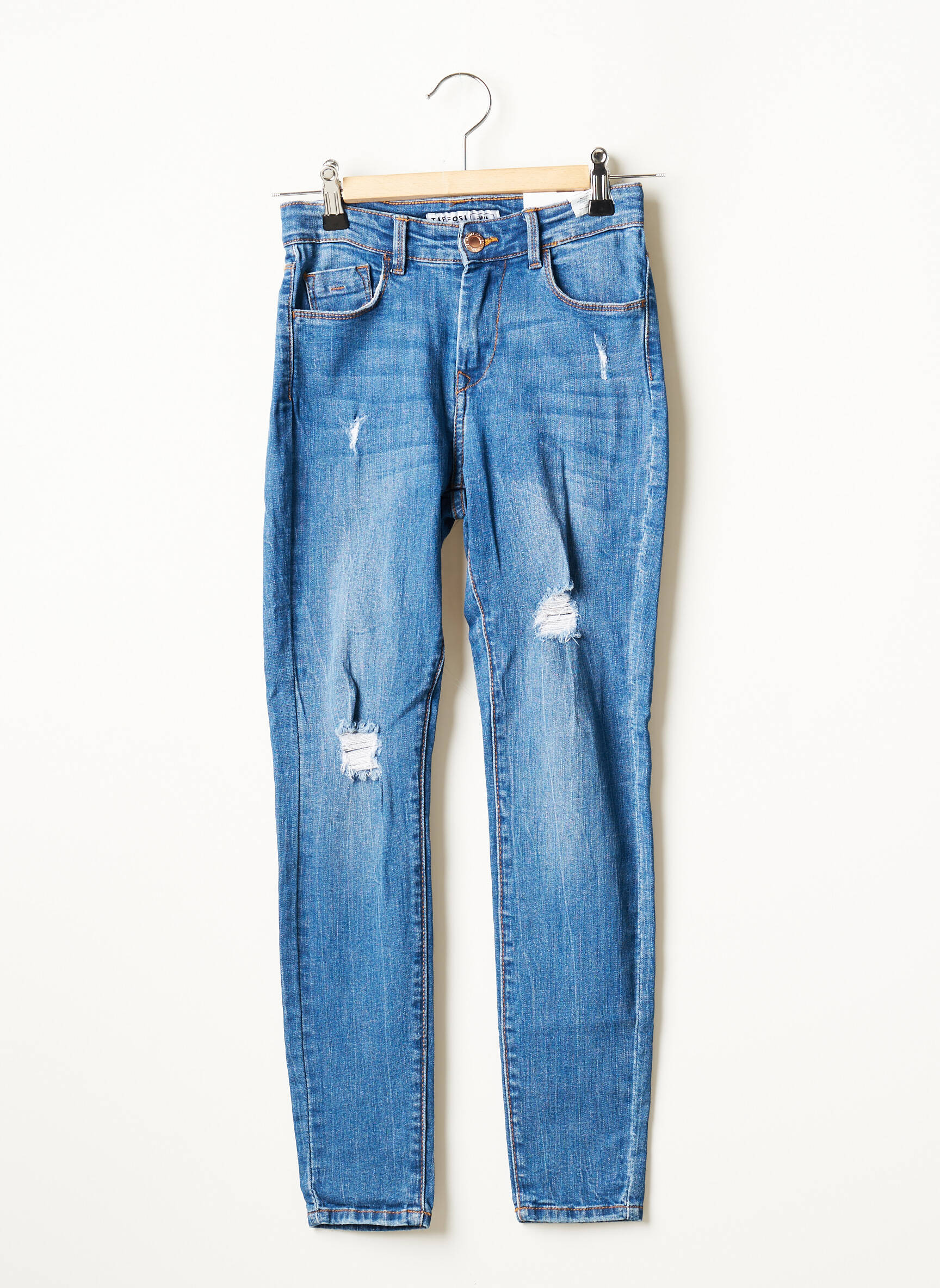 Tiffosi Jeans Skinny Fille couleur bleu