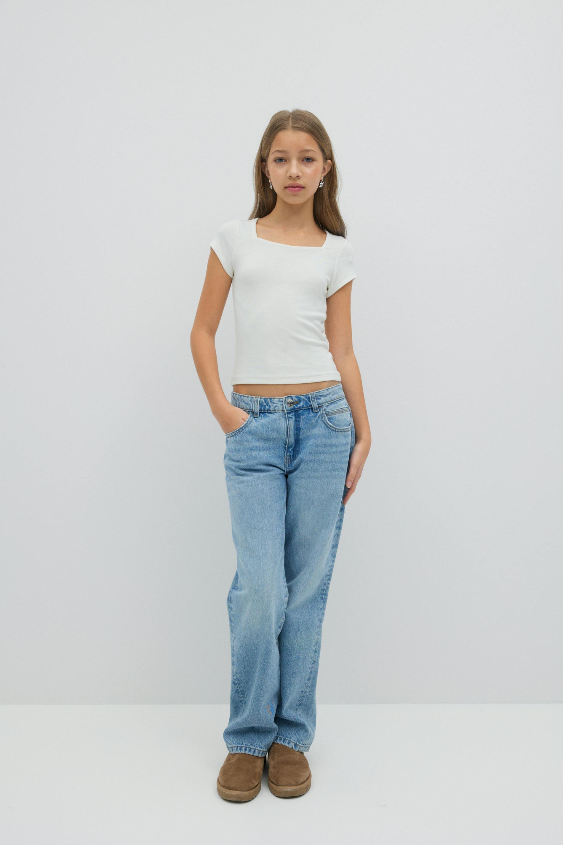 Y scandi short sleeve top