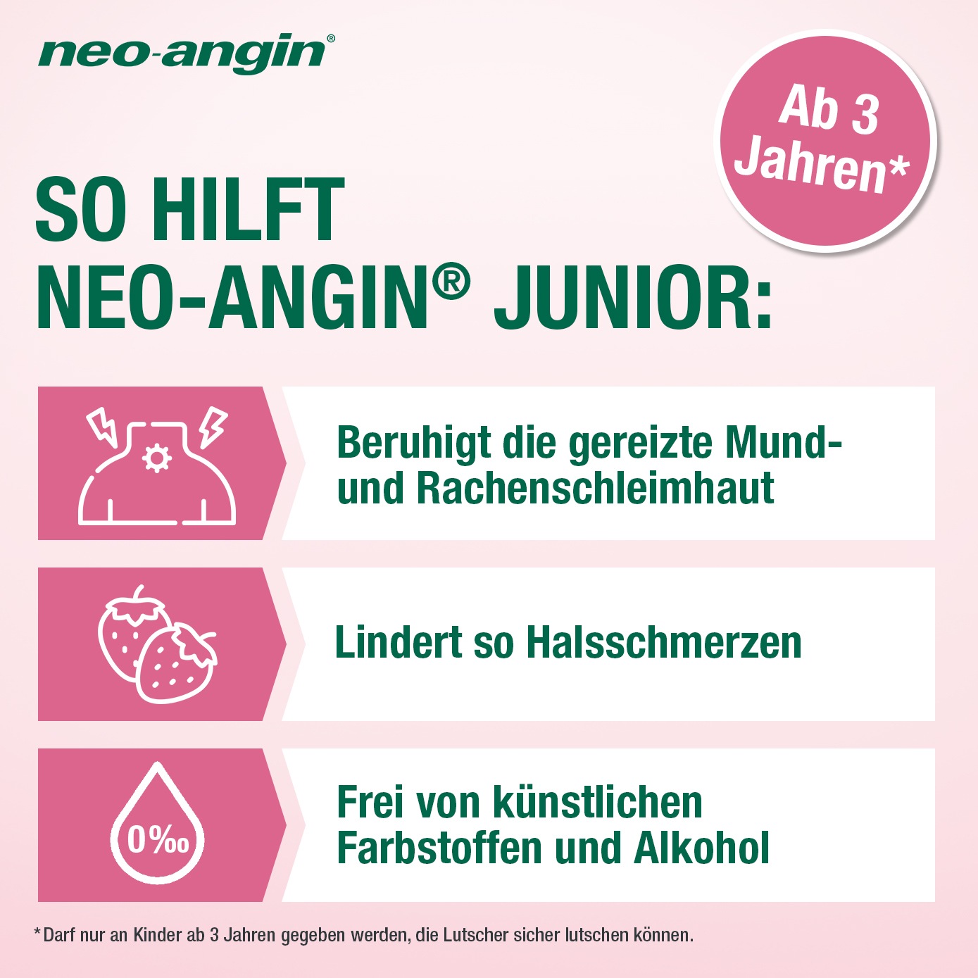junior Halsschmerzlutscher