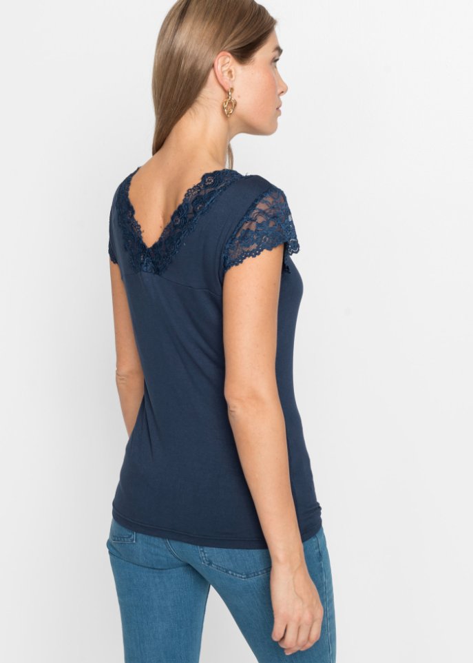 Spitzen-Shirt