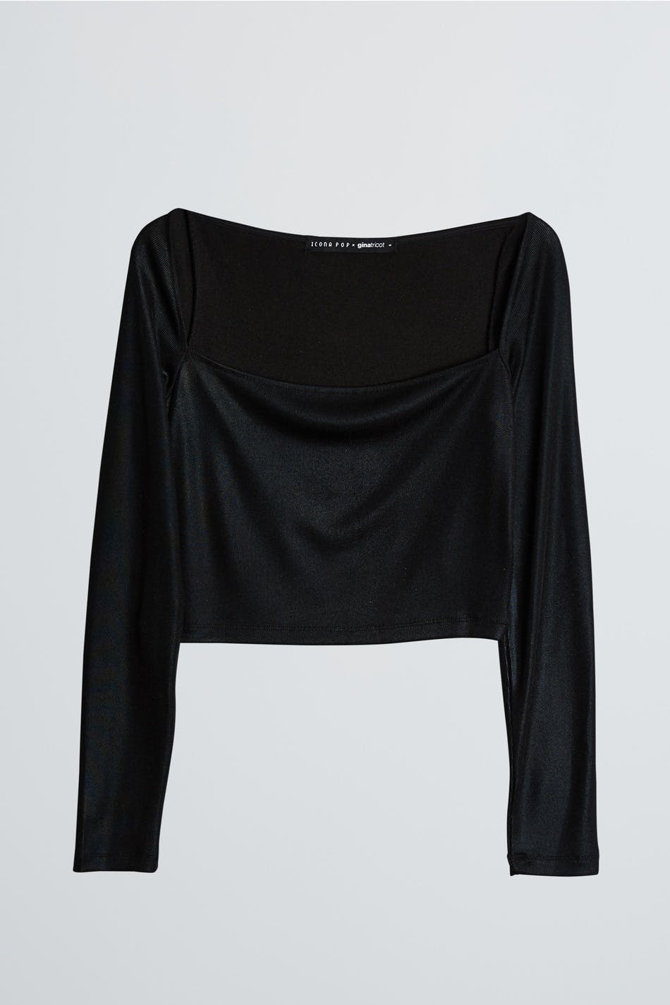 Iris cropped top