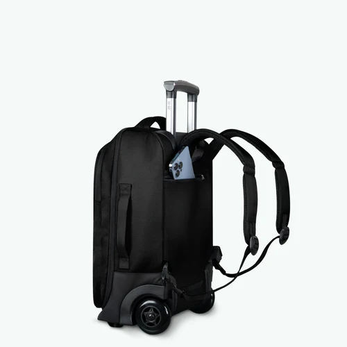 Berlin XS 2-wheel soft suitcase, black