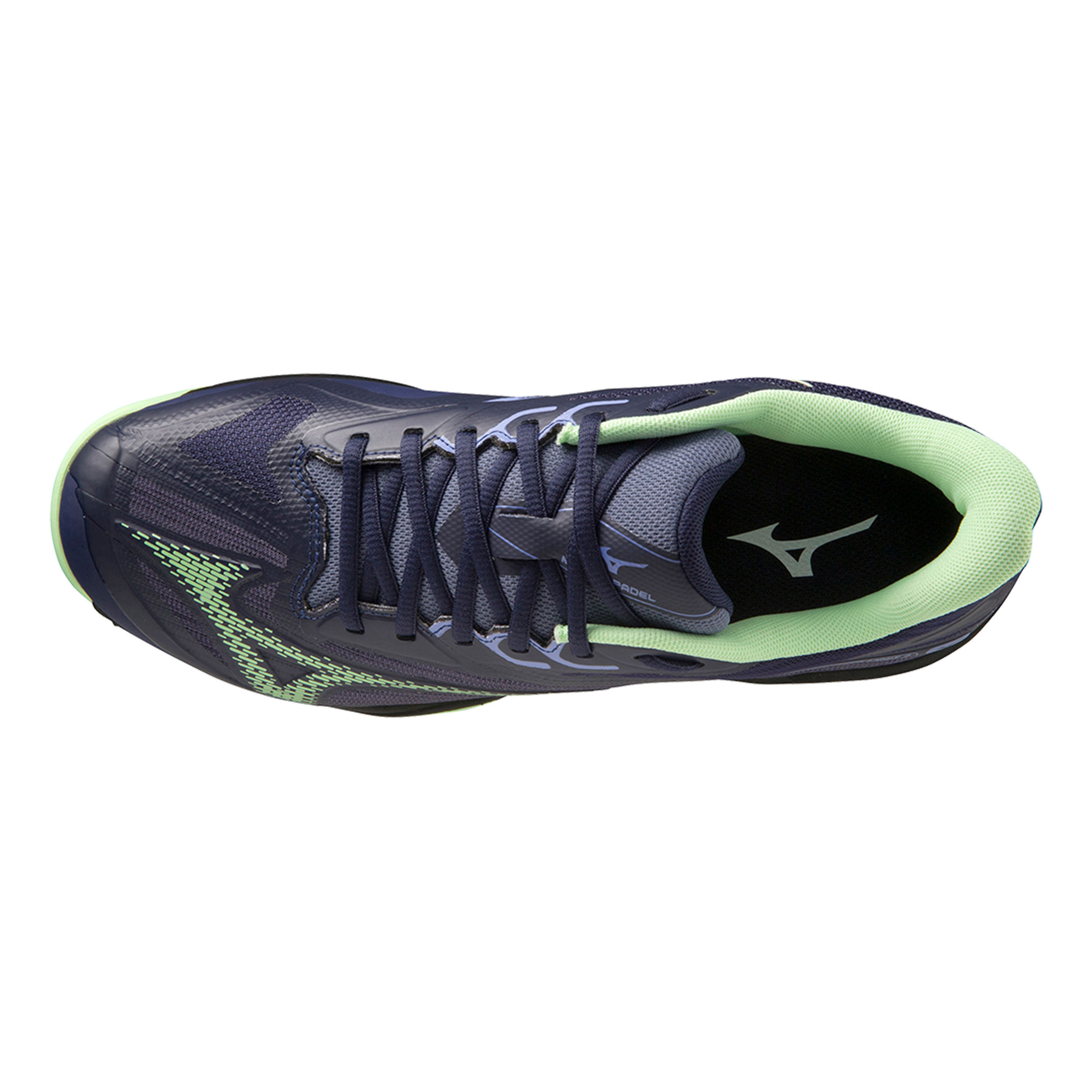Wave Exceed Light 2 Padelschuh Herren - Dunkelblau, Hellgrün