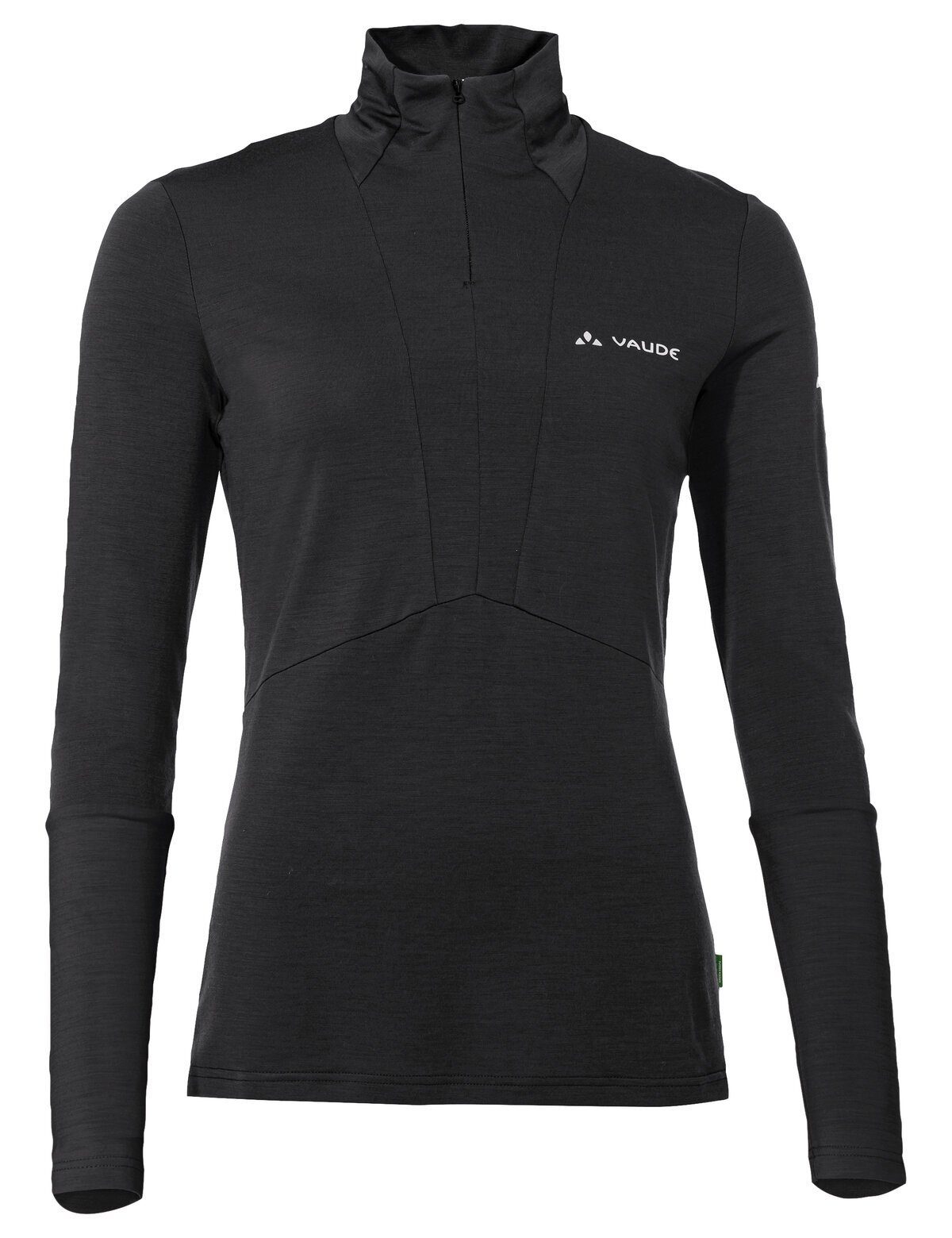 VAUDE Rundhalspullover Women's Monviso Wool Halfzip Shirt (1-tlg)