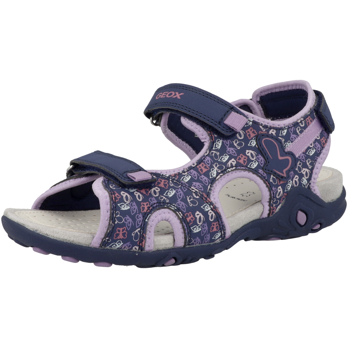 Geox J S.Whinberry G.D Sandale dunkelblau