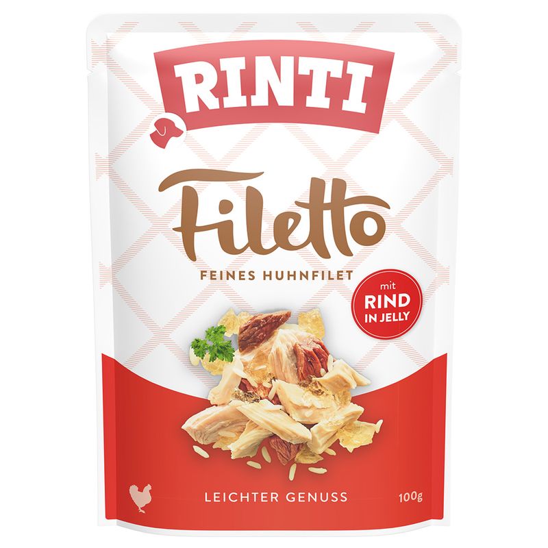 Sparpaket RINTI Filetto Pouch in Jelly 48 x 100 g