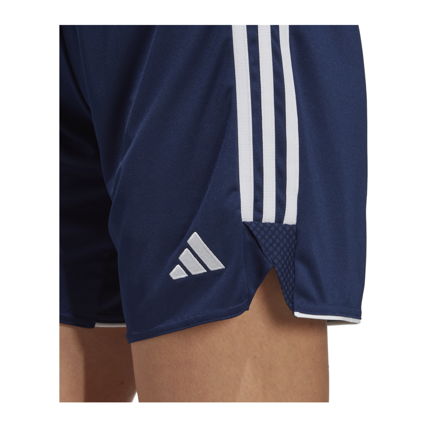 adidas Tiro 23 Short Low Damen Dunkelblau Weiss