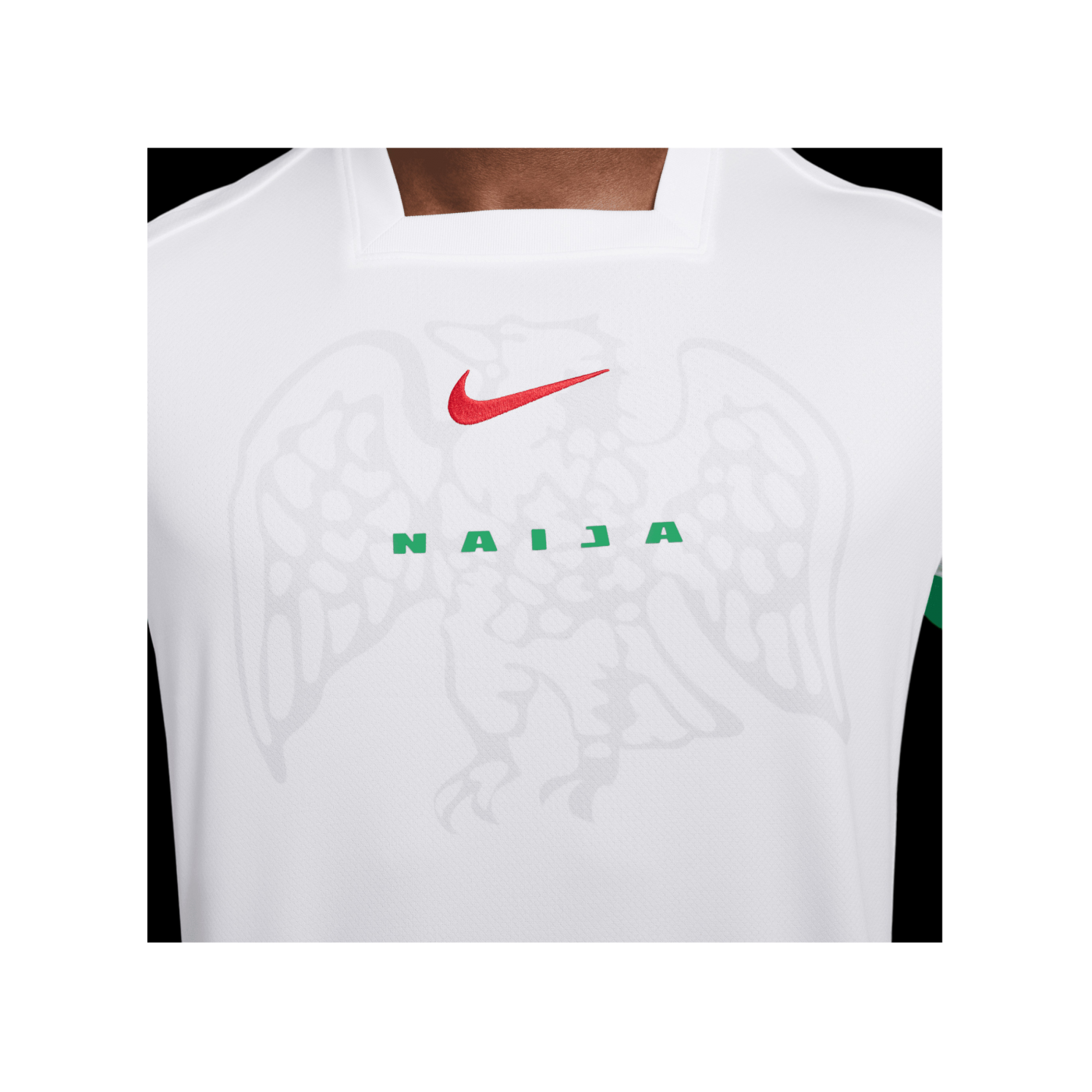 Nike Nigeria Trikot Home 2024 Weiss F100