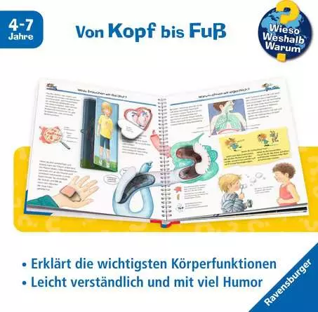 Ravensburger Wieso? Weshalb? Warum? Band 1: Wir entdecken unseren Körper