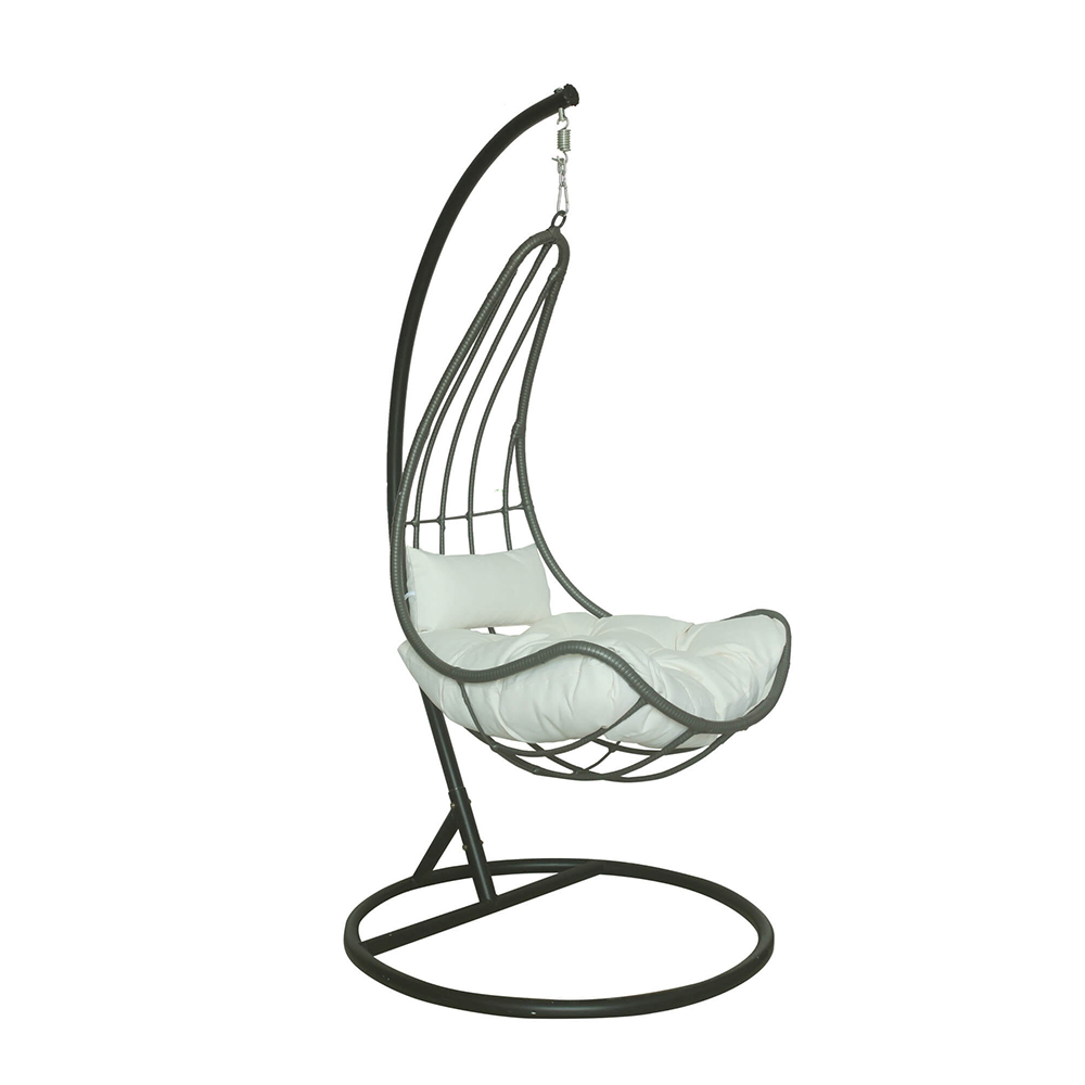 Home Deluxe Polyrattan Hängesessel CAMA inkl. Regenabdeckung