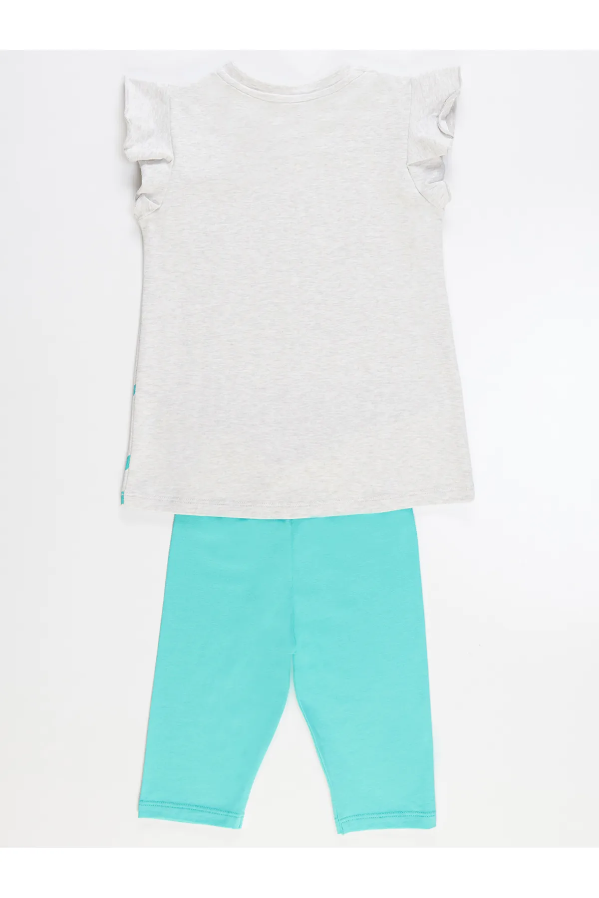 Denokids  Ausgefallenes Giraffen-T-Shirt-Strumpfhosen-Set für Mädchen
