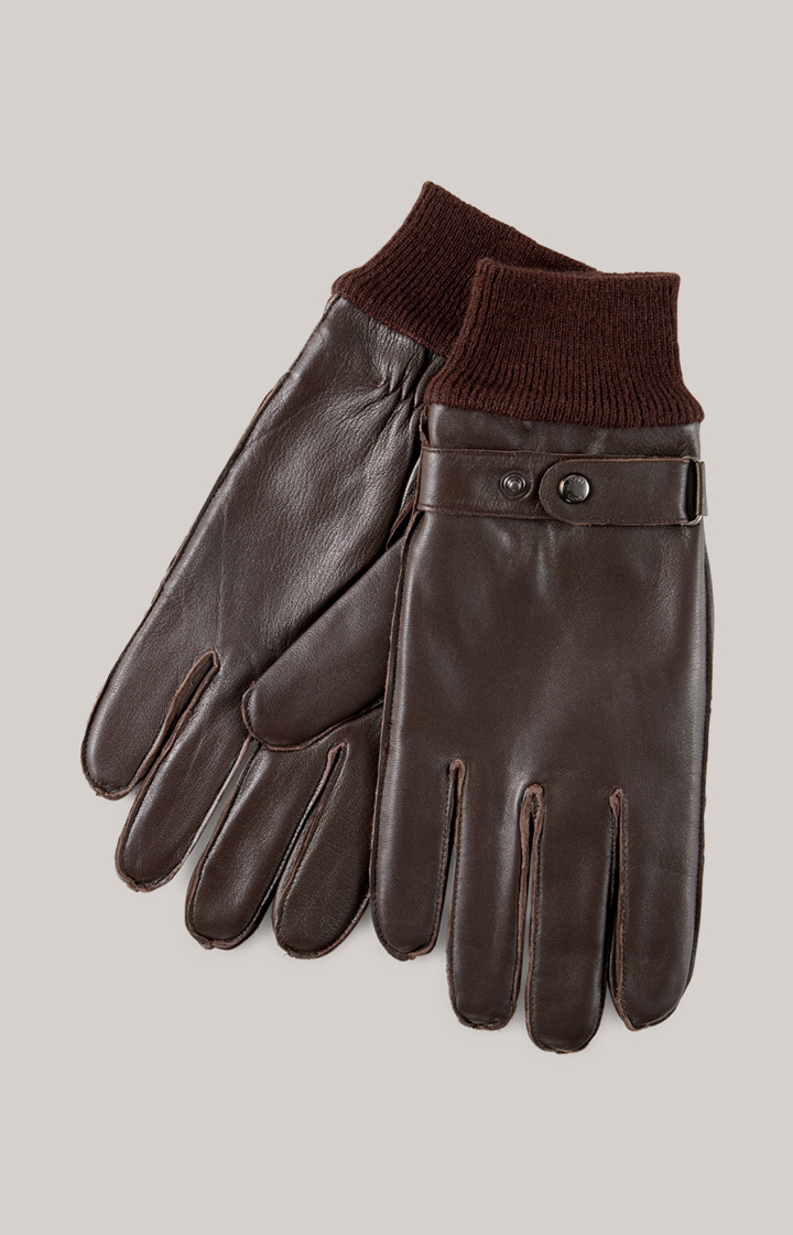 Handschuhe in Dunkelbraun