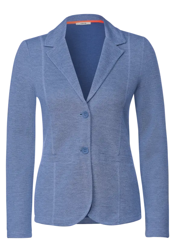 CECIL Sweatblazer in Piqué