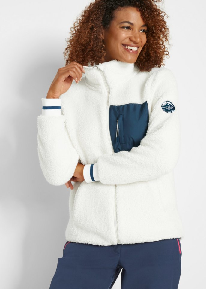 Teddy-Fleecejacke